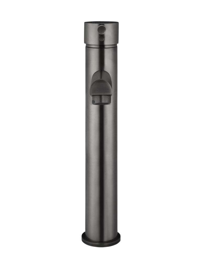 Round Tall Matte Black Basin Mixer (MB04-R2)