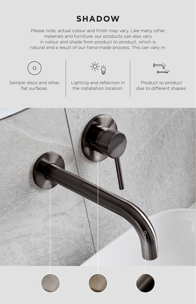 Curvaé Toilet Roll Holder - Shadow Gunmetal (SKU: MRTP-3000N-PVDGM) by Meir