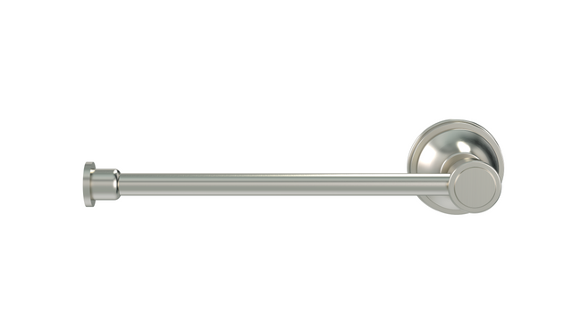 Harrington Toilet Roll Holder - PVD Brushed Nickel (SKU: HR02-R-PVDBN) by Meir AU