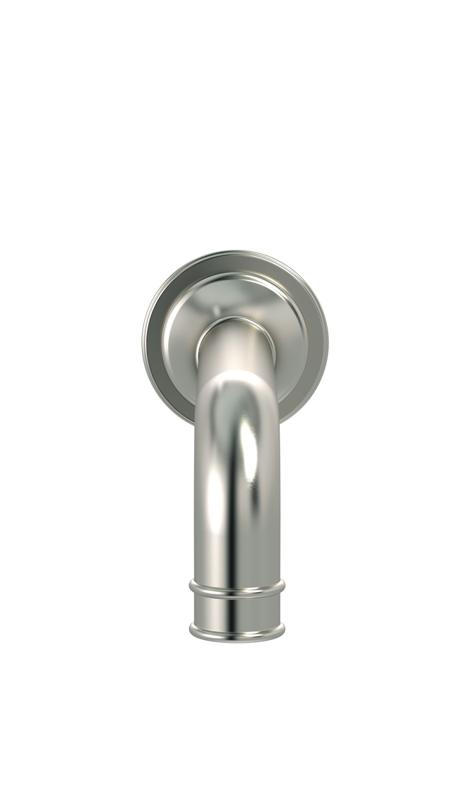 Harrington Wall Spout - PVD Brushed Nickel (SKU: HS05-PVDBN) by Meir AU