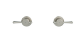 Harrington Quarter Turn Wall Tap Set - HW06-PVDBN