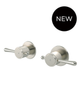 Harrington Quarter Turn Wall Tap Set - HW06-PVDBN