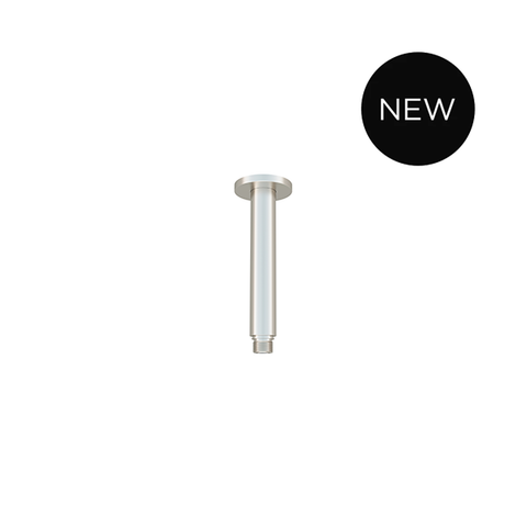 Round Ceiling Shower Arm 150mm - PVD Brushed Nickel