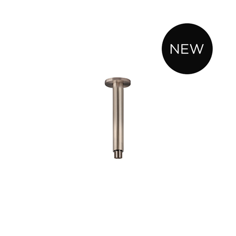 Round Ceiling Shower Arm 150mm - Champagne