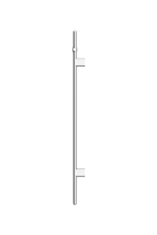 Heated Vertical Towel Rail - Polished Chrome (SKU: xxxxx) by Meir