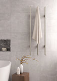 Heated Vertical Towel Rail - PVD Tiger Bronze - MHT02B-PVDBB