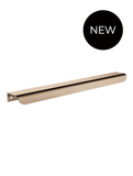 Öppen Edge-Pull 300mm Cabinet Handle (Brushed) - PVD Champagne - MRCH-1E30N-CH