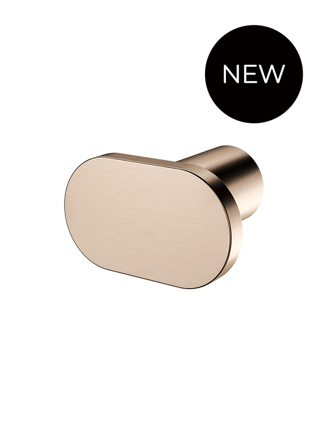 Öppen T-Pull Cabinet Handle (Brushed) - Champagne (SKU: MRCH-1T00N-CH) by Meir