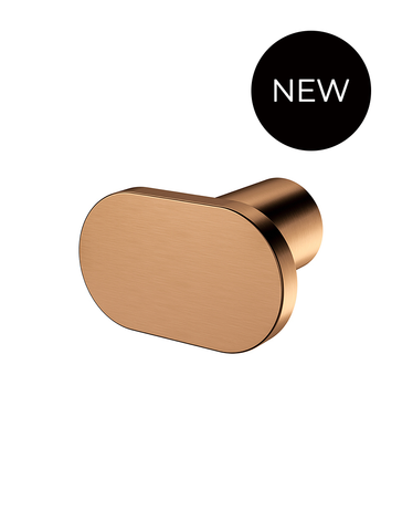 Öppen T-Pull Cabinet Handle (Brushed) - Lustre Bronze