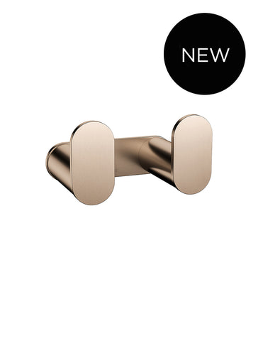 Curvaé Double Robe Hook - Champagne