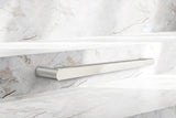 Curvaé Double Towel Rail 600mm - PVD Brushed Nickel - MRTR-3D60N-PVDBN