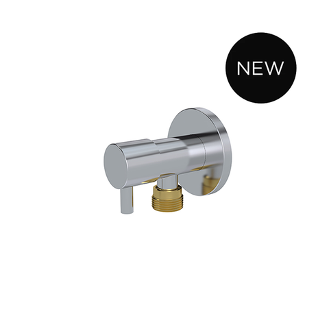 Mini Stop Cistern Tap - Polished Chrome