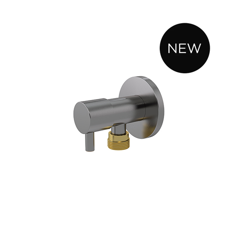 Mini Stop Cistern Tap - Shadow Gunmetal