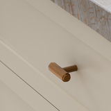 Öppen T-Pull Cabinet Handle (Brushed) - Lustre Bronze - MRCH-2T00N-PVDBZ