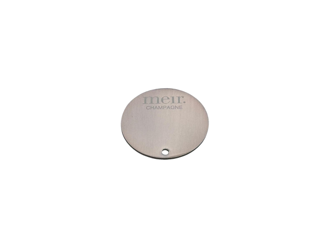 Round Colour Sample Disc - Champagne (SKU: NB-MD01.02-CH) by Meir