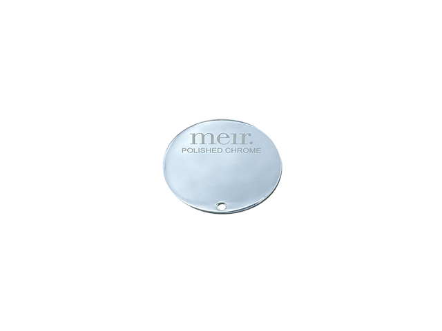 Round Colour Sample Disc - Polished Chrome (SKU: NB-MD01.02-C) by Meir