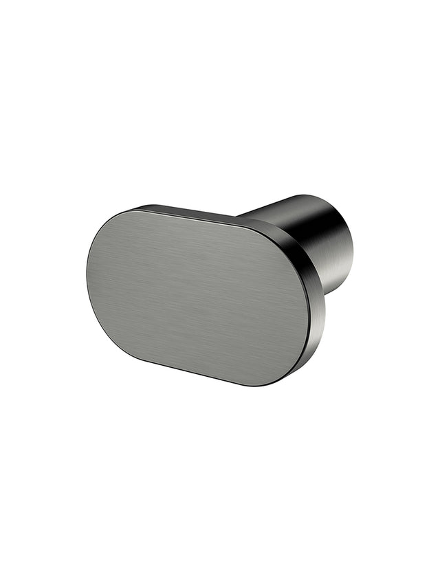 Öppen T-Pull Cabinet Handle (Brushed) - Shadow Gunmetal (SKU: MRCH-1T00N-PVDGM) by Meir